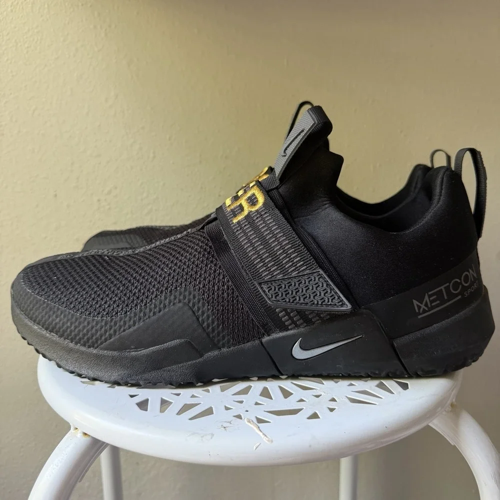 Nike Metcon Sport Training Shoes Mens Size 13 Black Gym Sneakers AQ7489-003